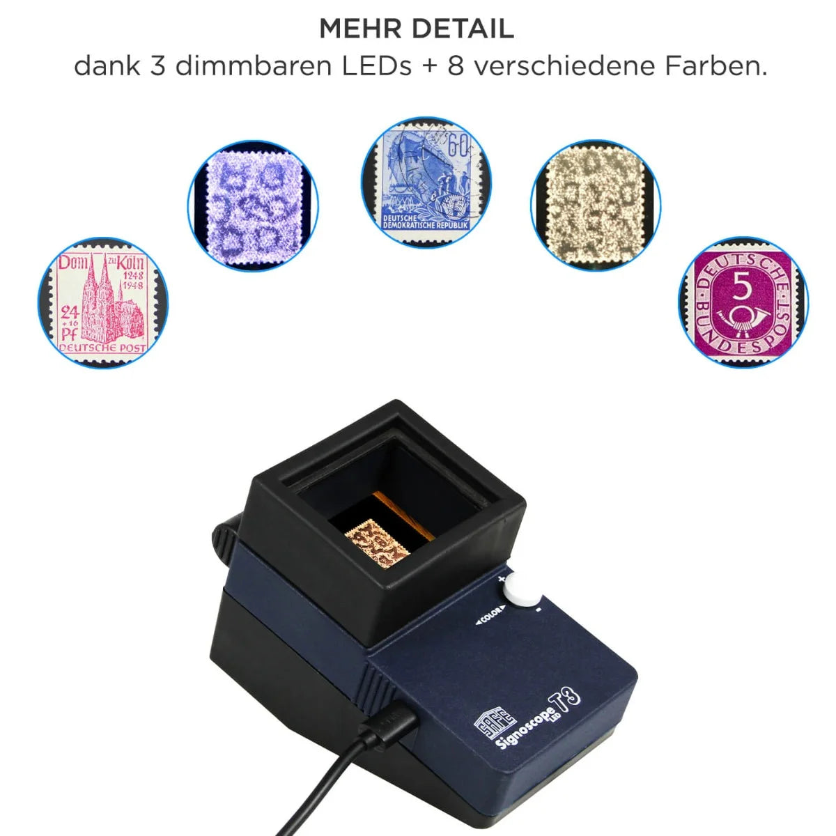 Signoscope T3 Watermark Detector for Stamp Collectors