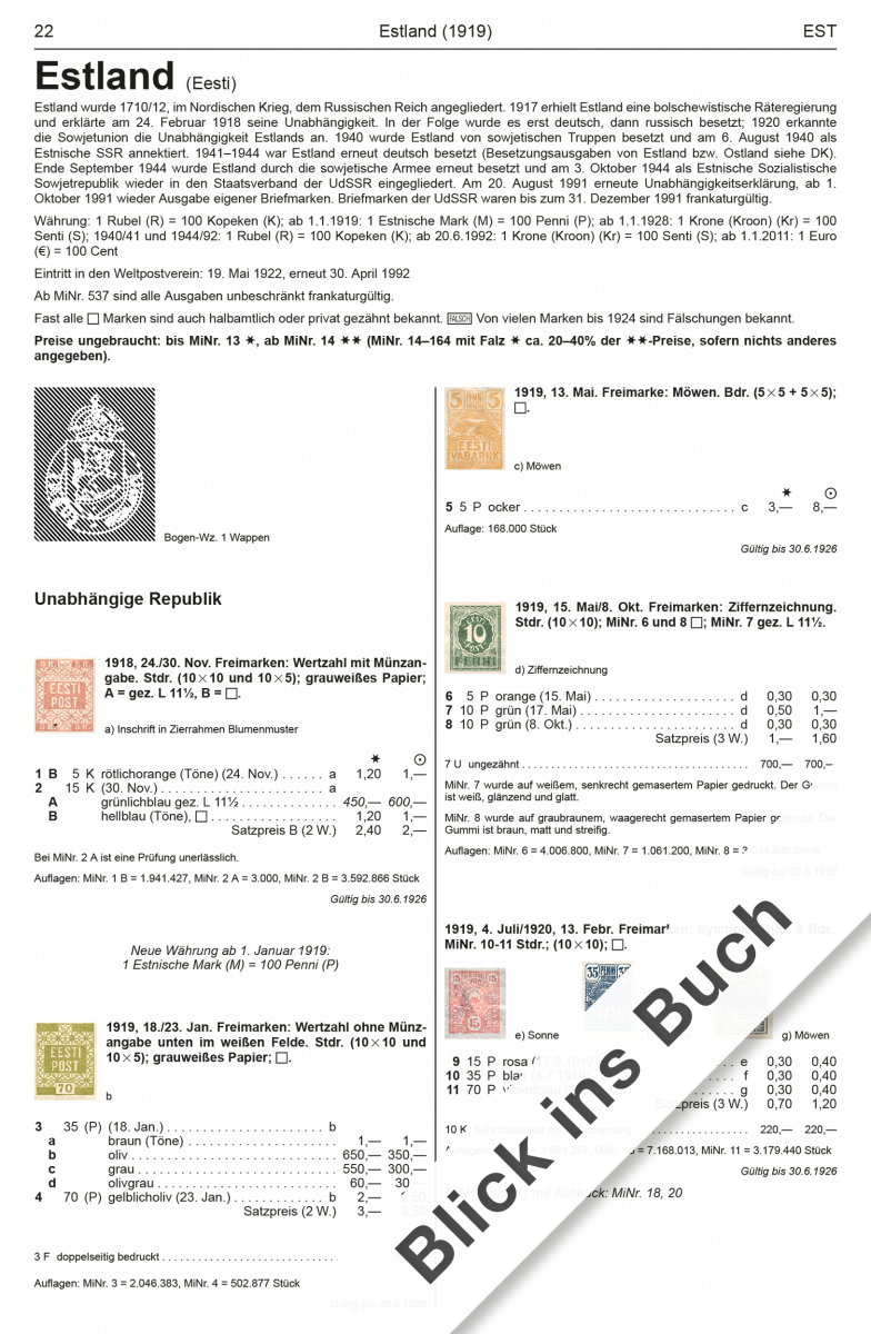 MICHEL Philatelic Catalog: Baltic Region and Finland (Baltikum und Finnland) (E11)