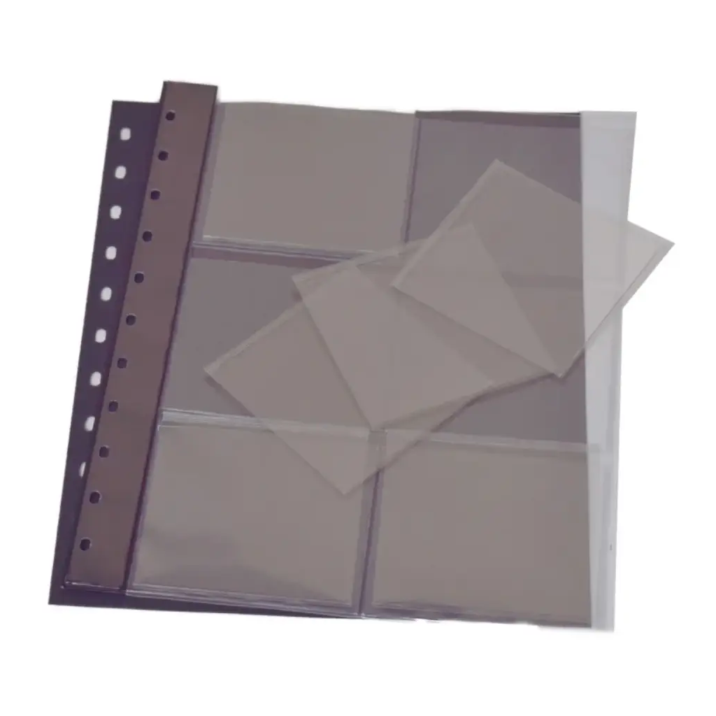 Variant System: 6-Pocket Coin-Combi Page for Coins up to 75mm