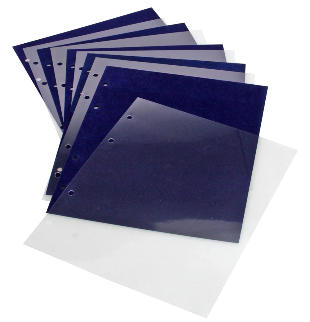 Compact System: Velvet Page for Pins and Military Medals (Pack of 2)