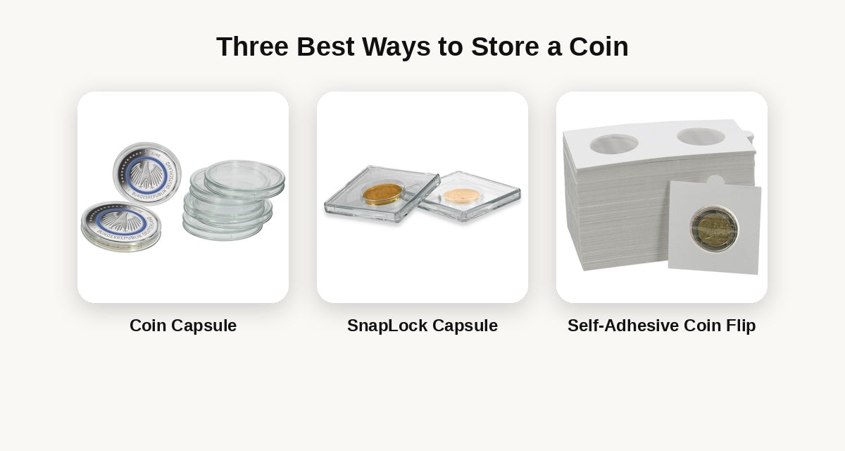 Coin Capsules vs. Coin Flips vs. Coin Tubes: Which Protects Your Coins Best?