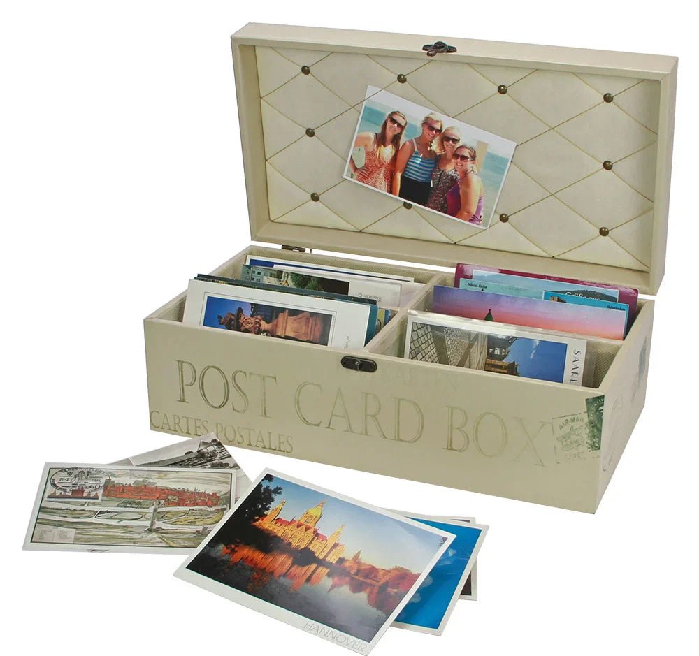 Postcard Boxes & Display Cases for Collectors