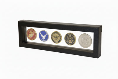 Challenge Coin Display Cases, Stands & Holders
