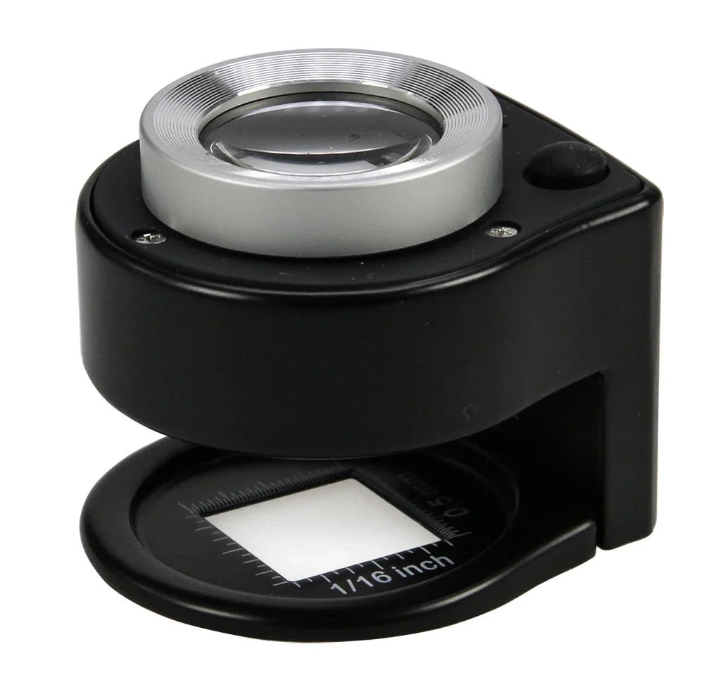 Magnifiers with Built-In Scales & Measurement Guides