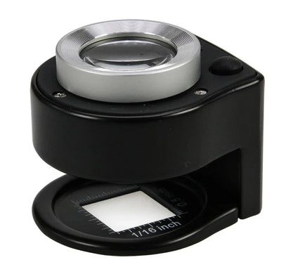 Magnifiers with Built-In Scales & Measurement Guides