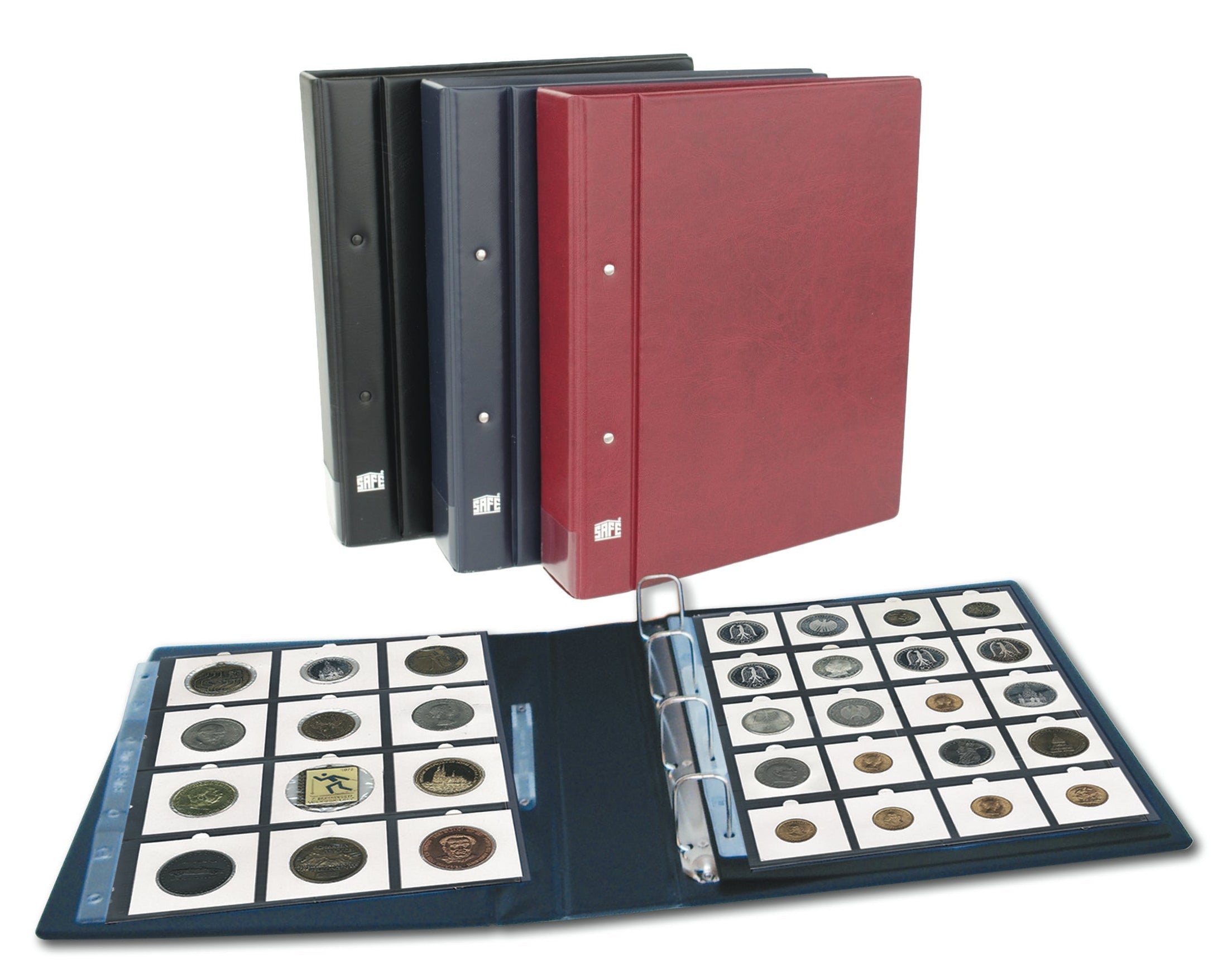 Collecto 4-Ring Album System for Coin & Currency Collectors