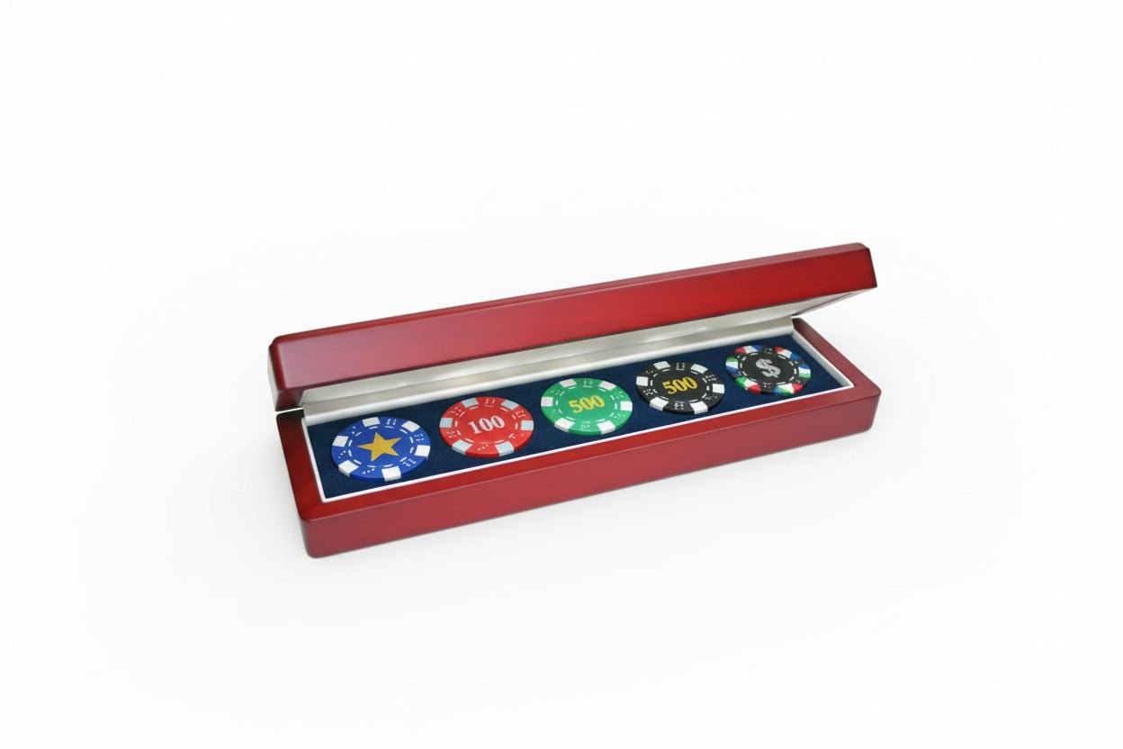 Poker & Casino Chip Display Cases & Albums