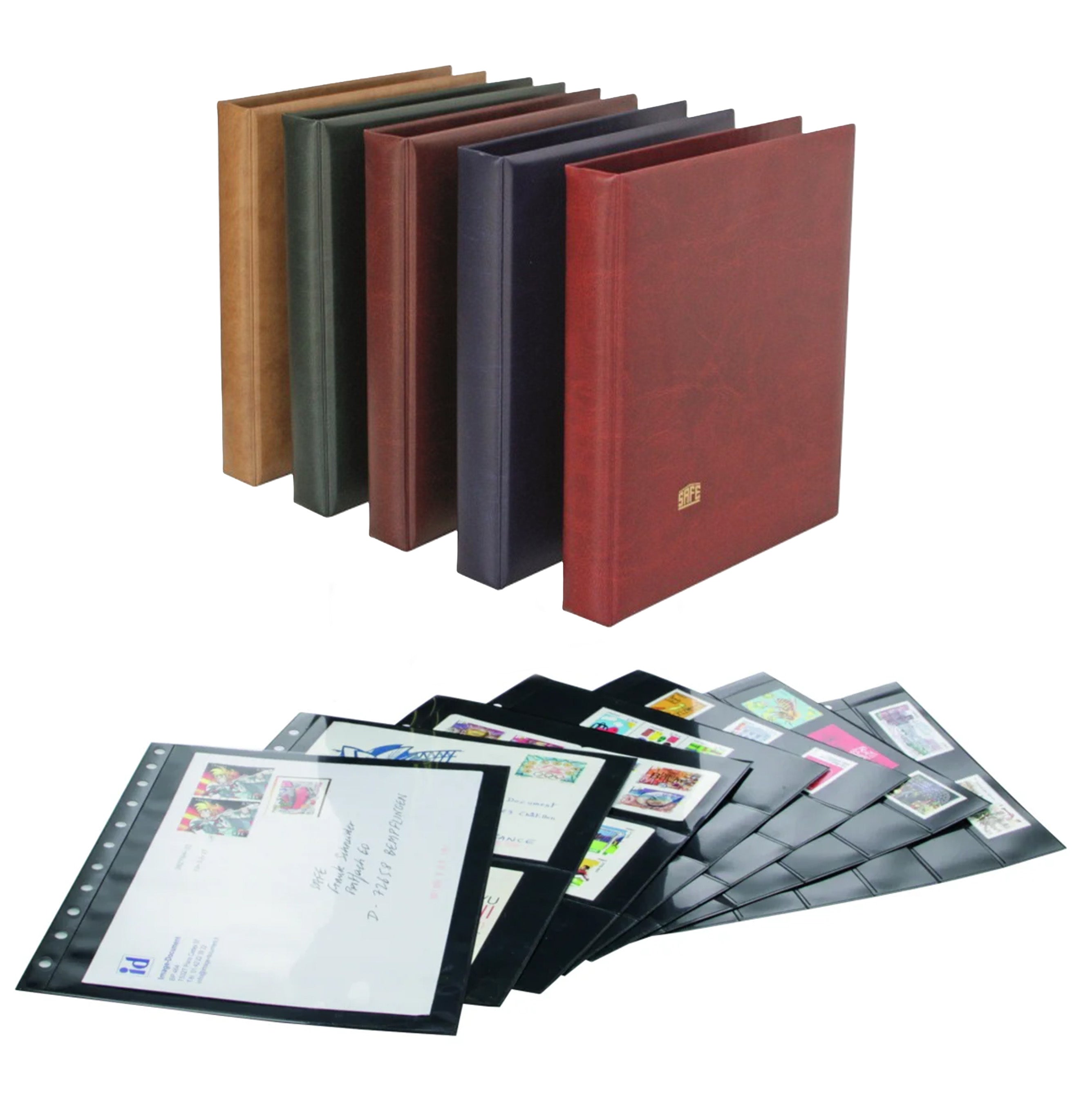 Variant 11-Ring Album System for Stamp & Cover Collectors
