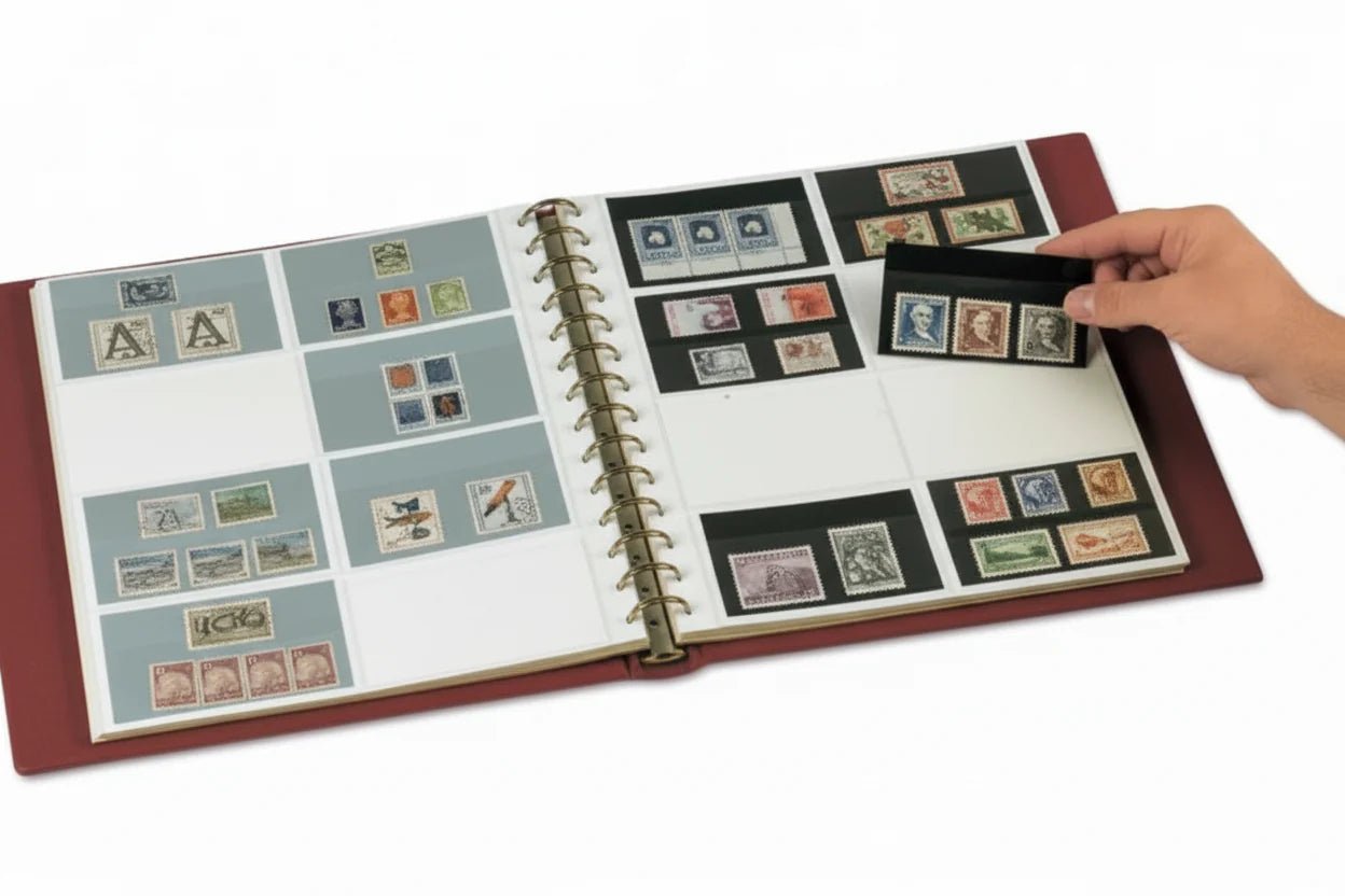 Stamp Approval Cards for Dealers & Auctions