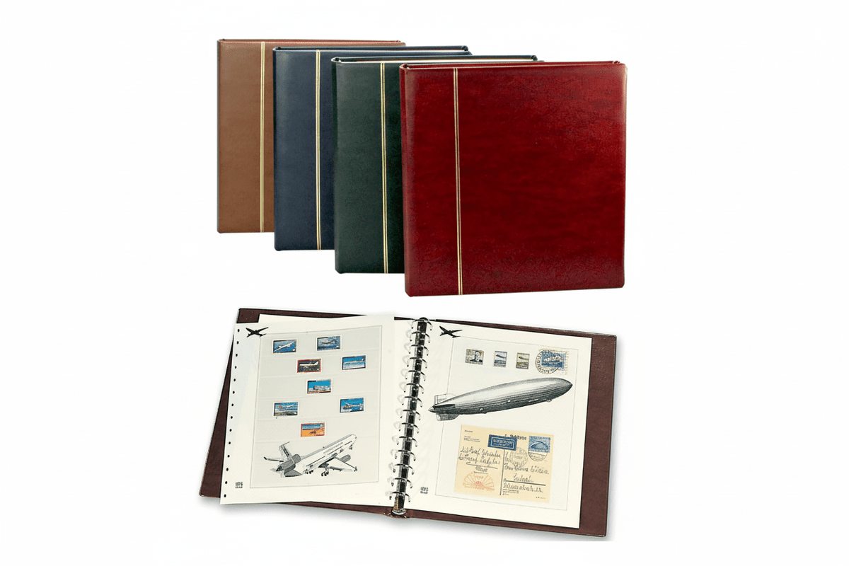 Classic 14-Ring Stamp Album Binders & Collector Packages