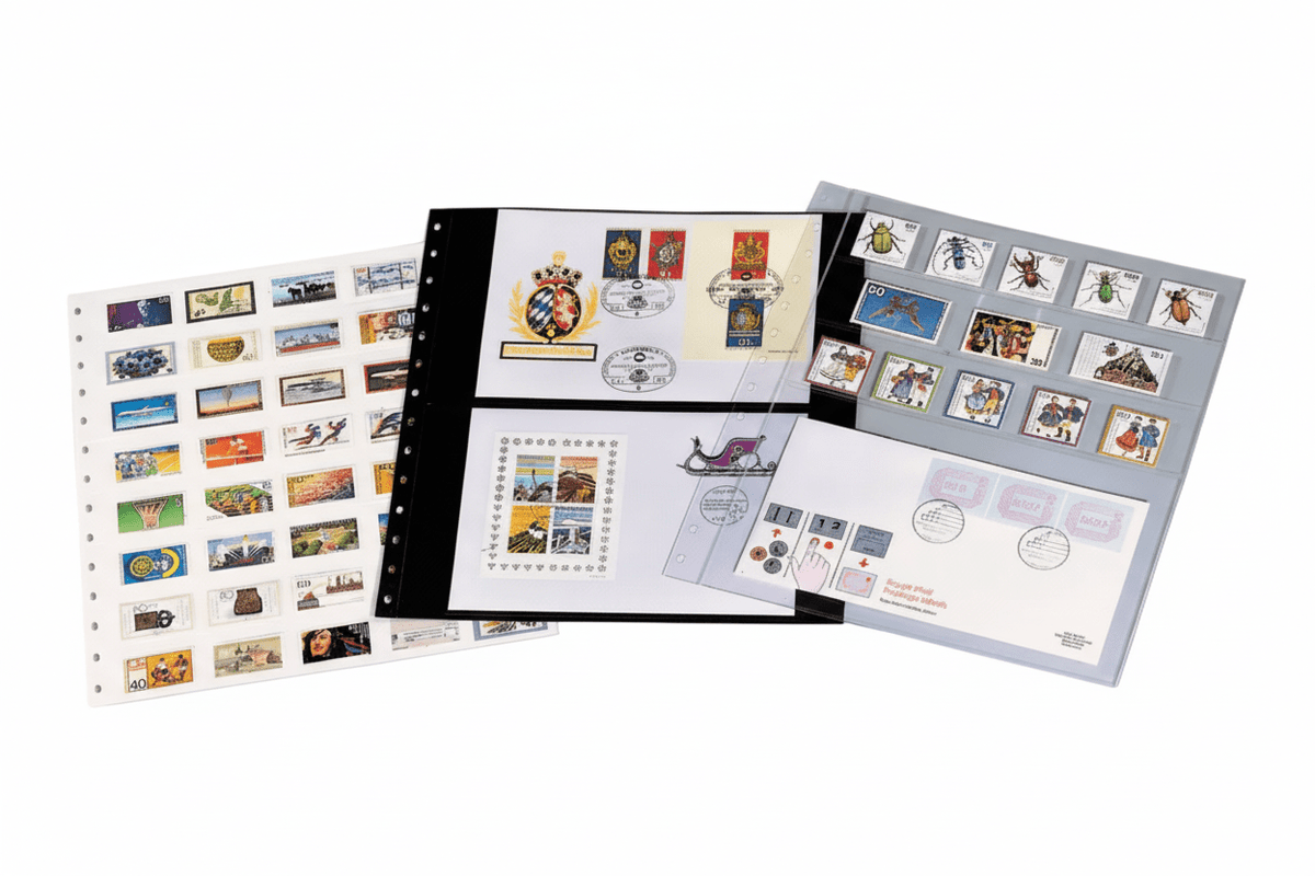 Garant Pages in White, Black & Transparent
