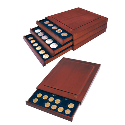 Nova Exquisite Wooden Stackable Drawers for Coin Collections
