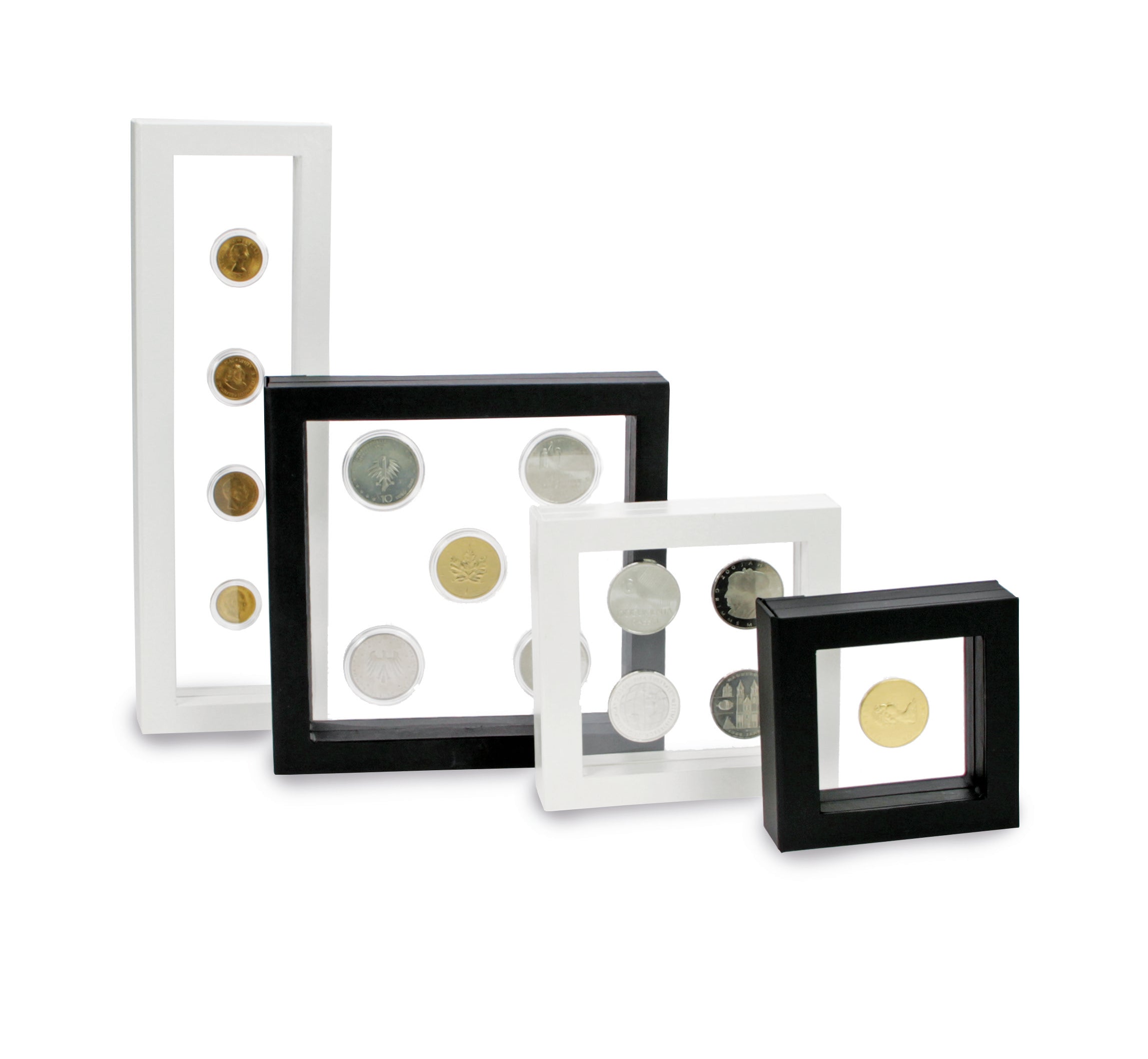 Coin Display Frames – Wall Hanging & 3D Floating Frames