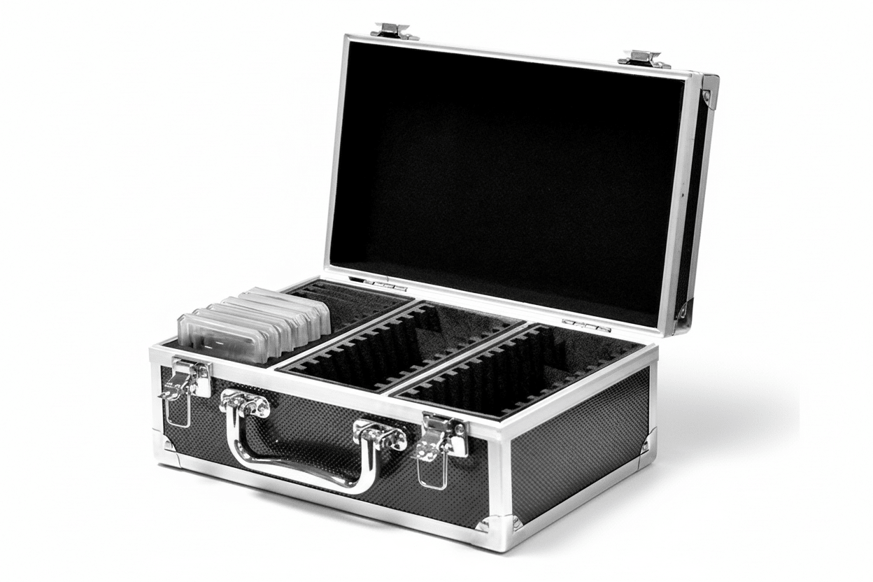 Coin Briefcases and Coin Carrying Cases