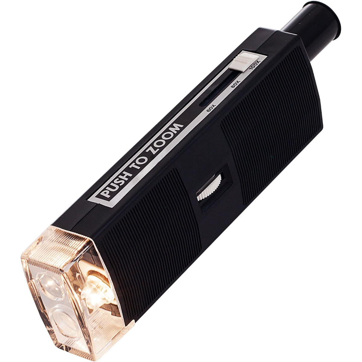 60x-100x Illuminated Zoom Pocket Microscope