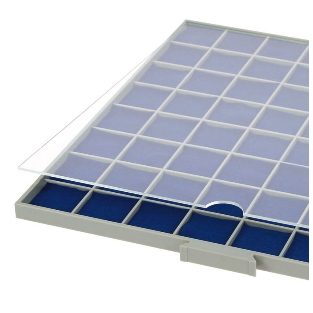 Acrylic clear protective cover on top of the coin drawer