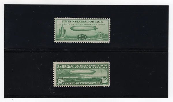 Industry Standard Philatelic 2 Strip Approval Cards - Pack of 50