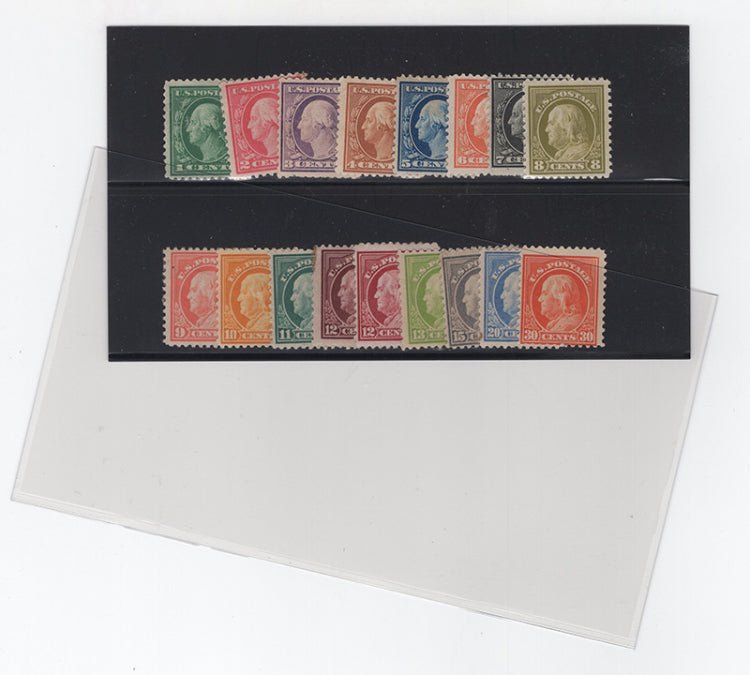 Archival Protective Sleeves for Stamp Approval Cards