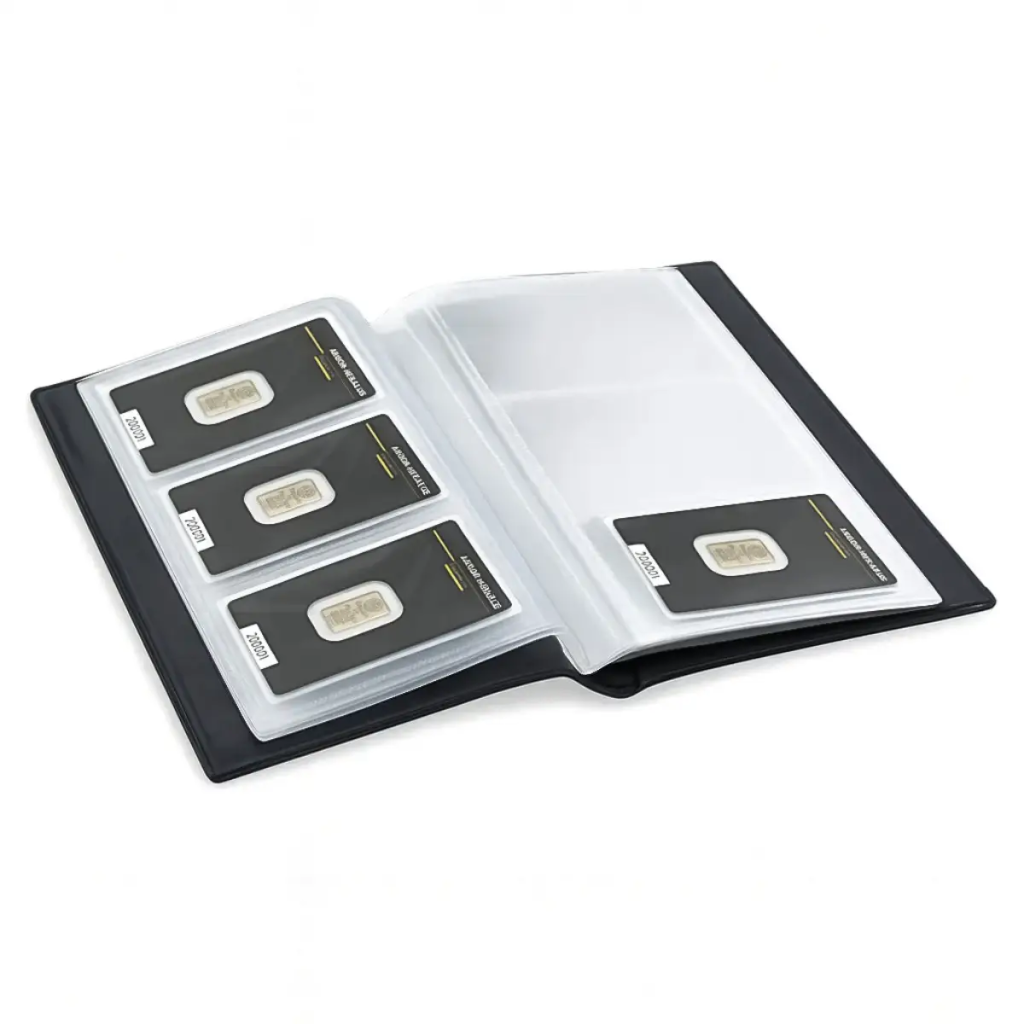 Pocket Album for Gold Bar Assay Cards