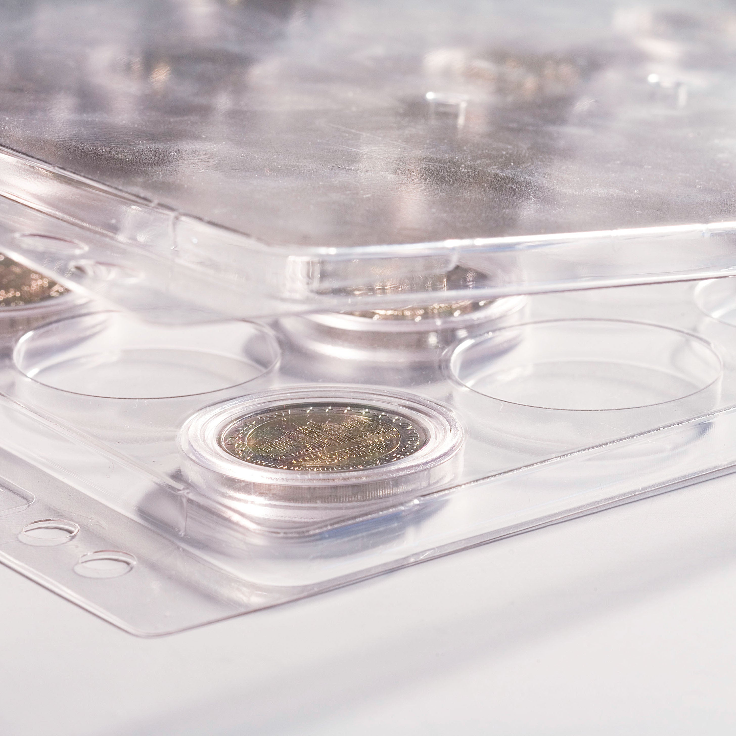 Collecto System: Coin Capsule Transparent Pages (Pack of 2)