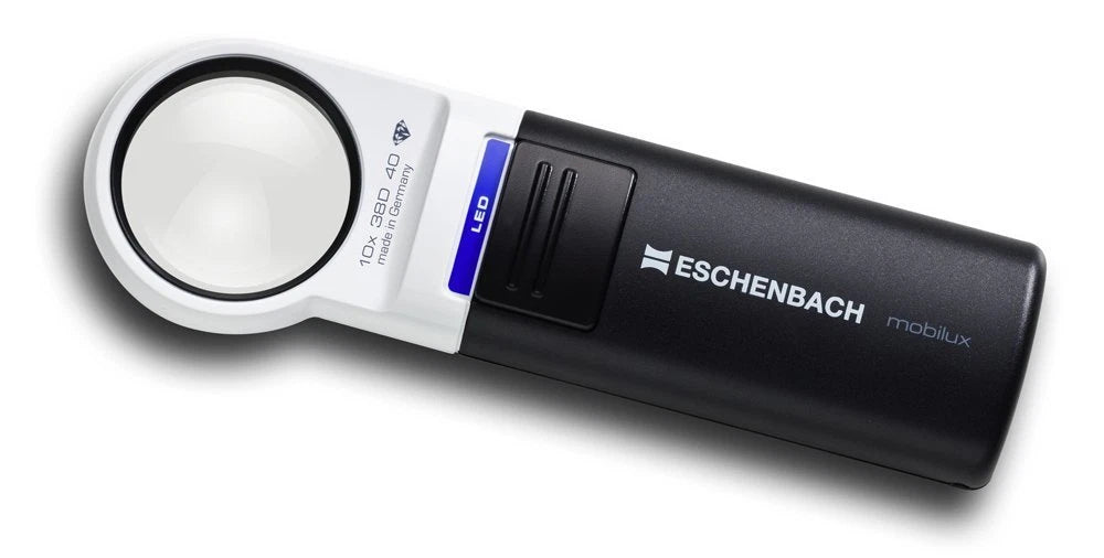 10x LED Eschenbach Mobilux Handheld Magnifier