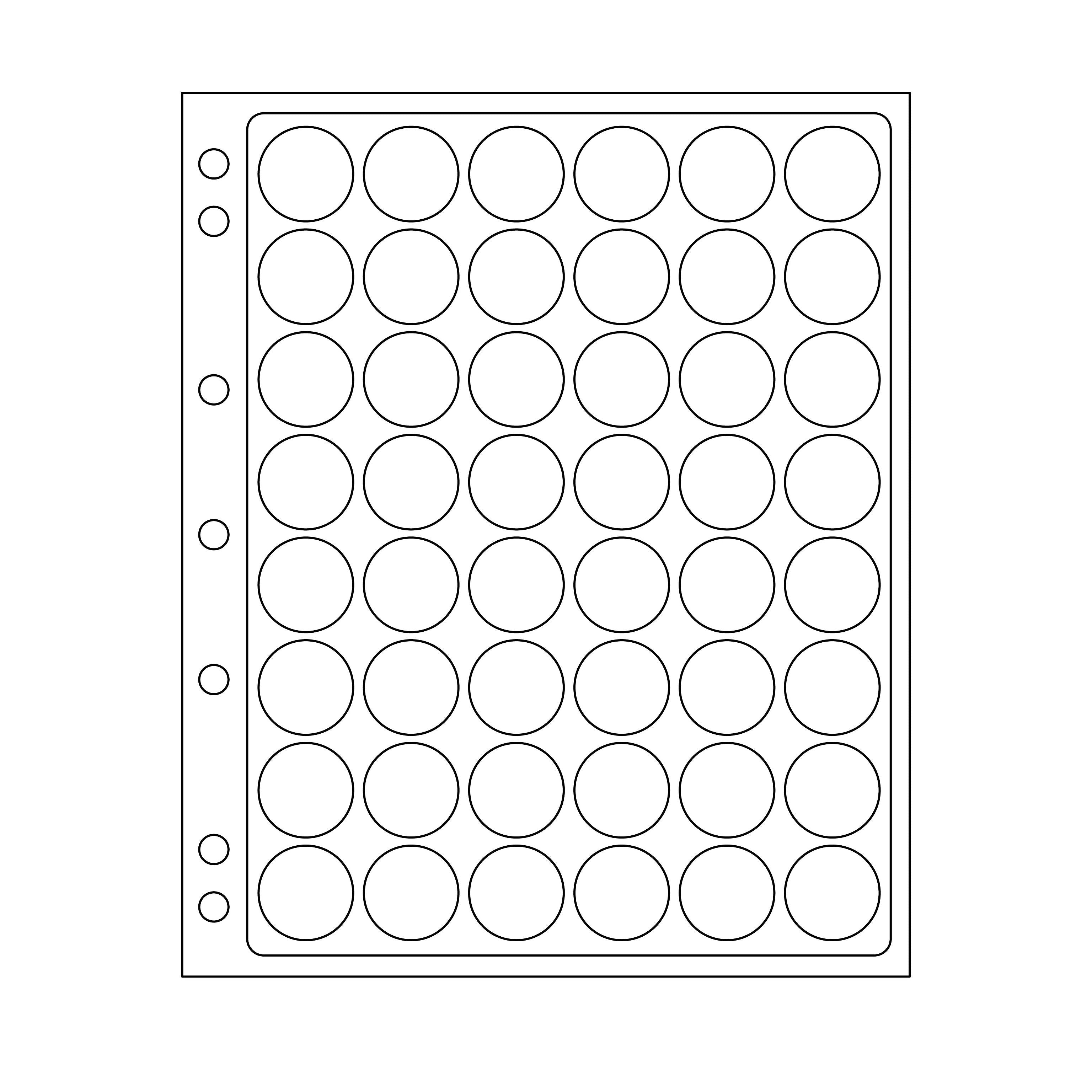 Collecto System: U.S. Quarters Coin Capsule Album Package