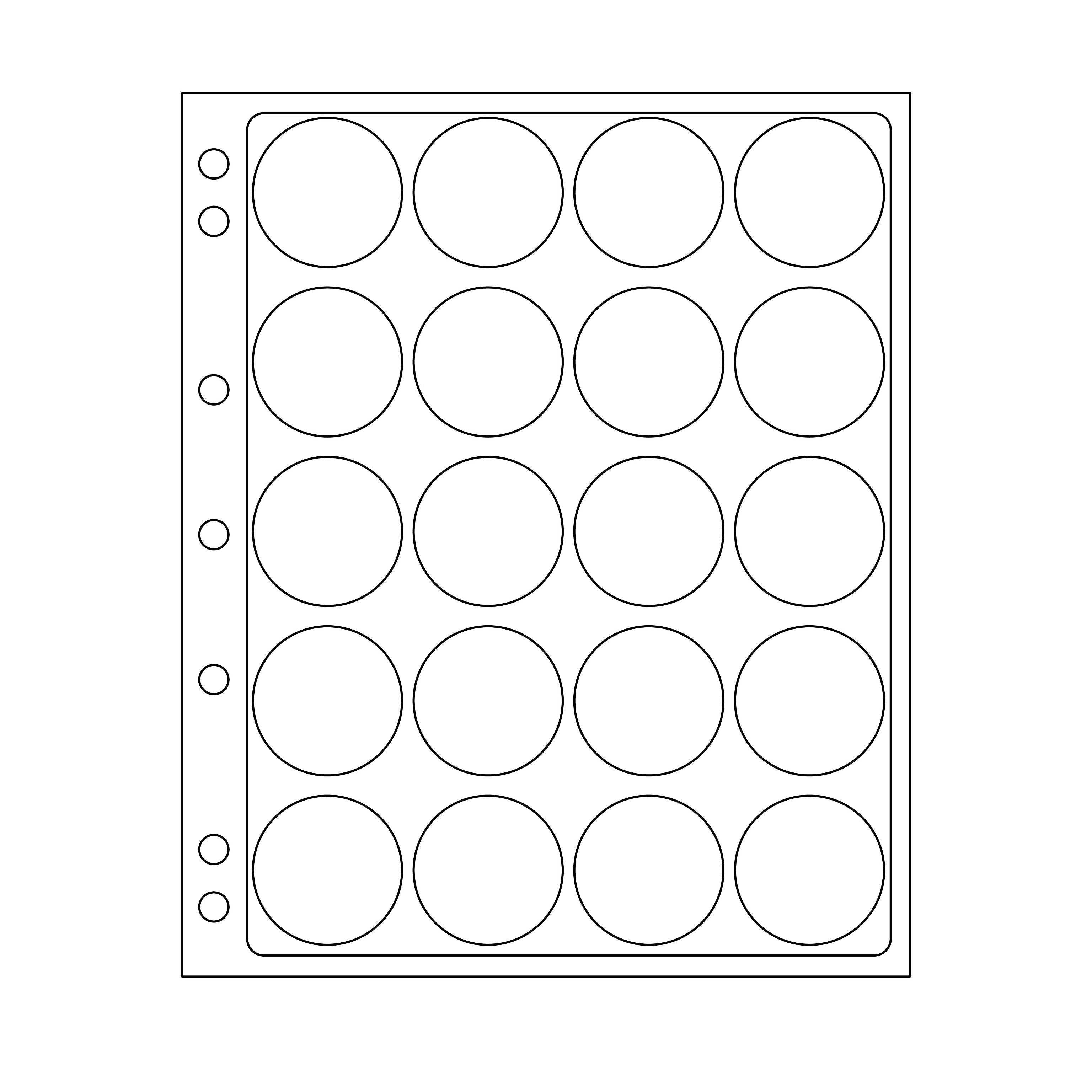 Collecto System: Morgan Dollar Coin Capsule Album Package