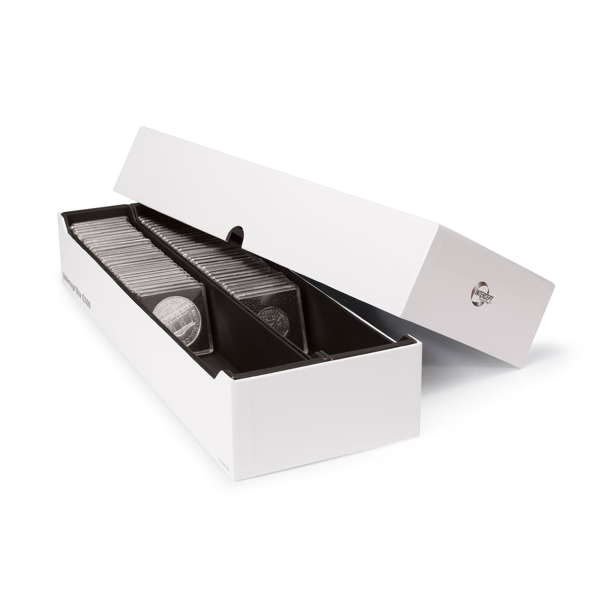 Intercept™ 2x2 Coin Holder Storage Box - Holds 100 Coin Holders