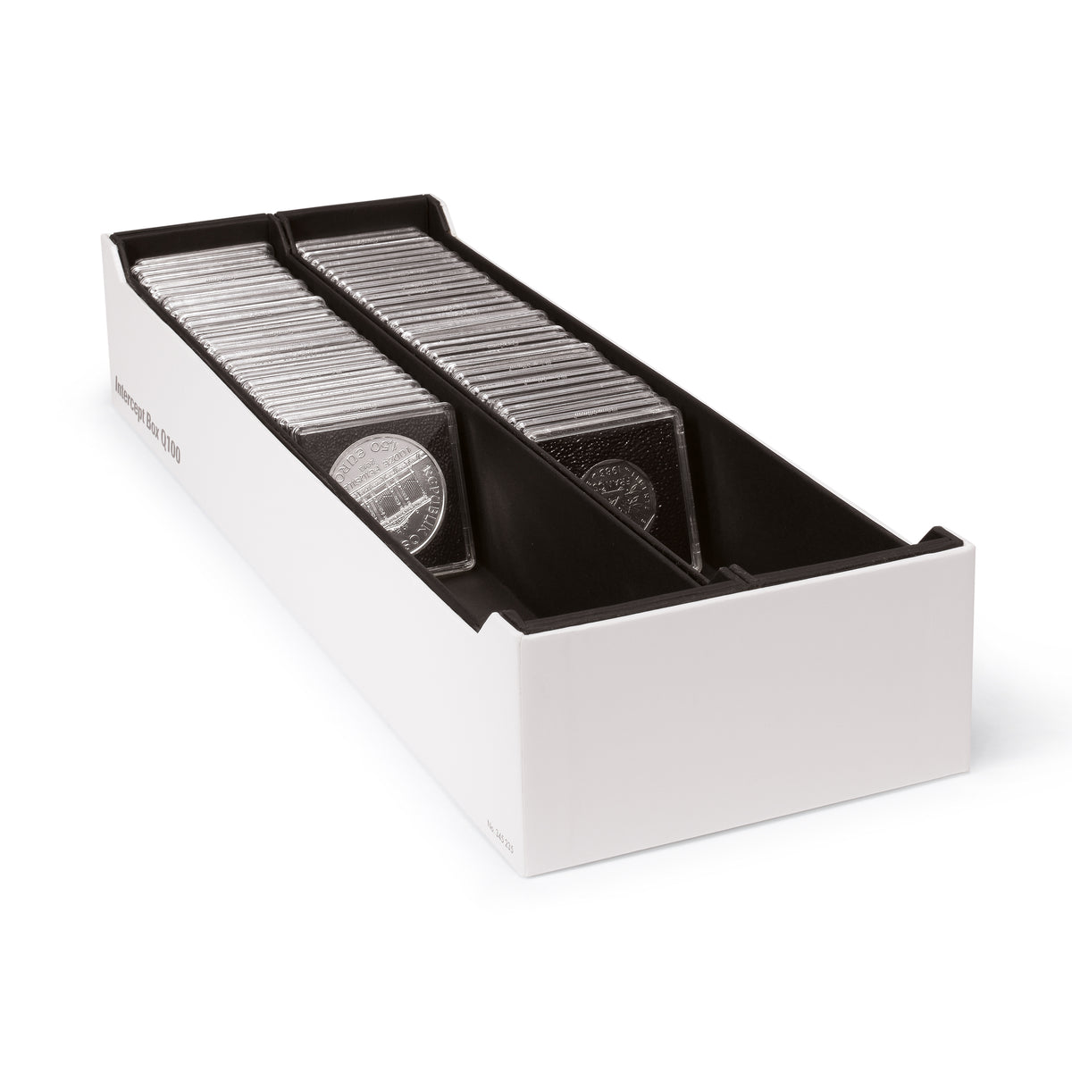 Intercept™ 2x2 Coin Holder Storage Box - Holds 100 Coin Holders