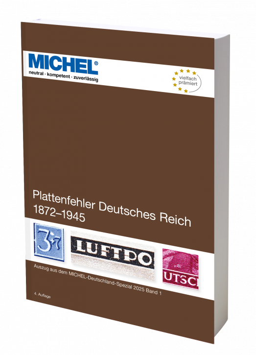 MICHEL Philatelic Catalog: German Reich Plate Flaws 1872-1945 (Plattenfehler Deutsches Reich)
