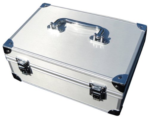 Estuche de Aluminio para losas de Monedas - Contiene 30, 50 o 100 losas de monedas certificadas (PCGS, NGC, etc.)
