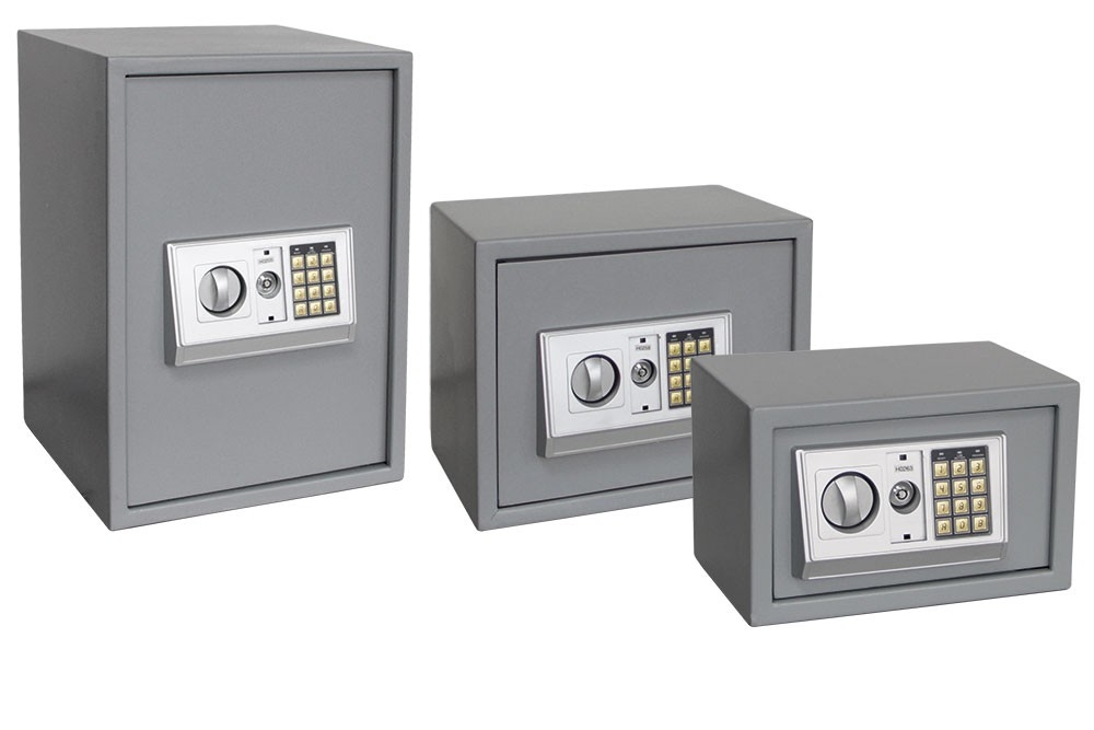 Three different safe sizes available