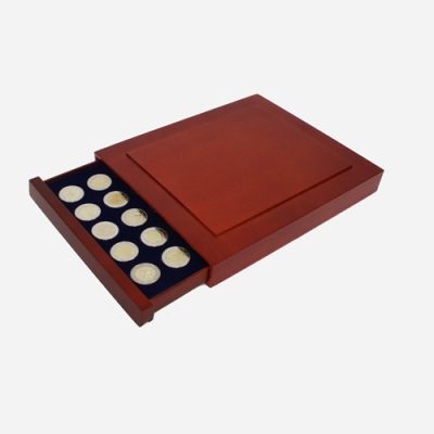 Coin Case for Quarters-Nova Exquisite Drawer w/35 Compartments