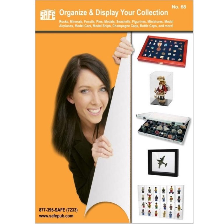 Organize & Display Your Collection Catalog 68 SAFE Collecting Supplies