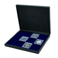 Leather Coin Case for 2x2 Coin Flips or Snap Locks