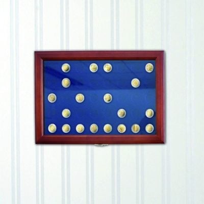 Coin Display Case for Quarters In Capsules