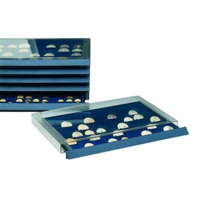 Coin Slab Box - Stackable Drawer For 8 Certified Coin Slabs