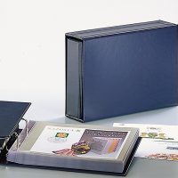 Compact Horizontal Binder Only - Navy Blue