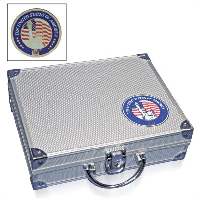 Aluminum Coin Case for Lincoln Cents & Indian Head Pennies