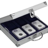 Aluminum Carrying Case For 24 Graded Coins/Slabs