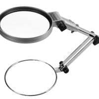 Table Lamp With Large 2x Magnifier Lens