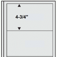 Dual Blank Page 2 Pocket Per 5