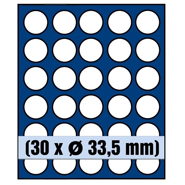 Coin Case for Presidential Dollars in Capsules-Nova Exquisite Drawer w/30 Round Compartments Coin Case for Presidential Dollars in Capsules-Nova Exquisite Drawer w/30 Round Compartments