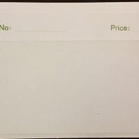 Approval Cards 1 Strip White per 100