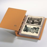 Postcard Albums-Compact Tan Luxus Package for Vintage Postcards Postcard Albums-Compact Tan Luxus Package for Vintage Postcards