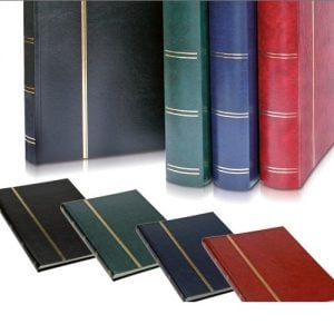 Stockbooks in multiple colors