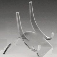 Mineral Display Stands-Curved Back Easels