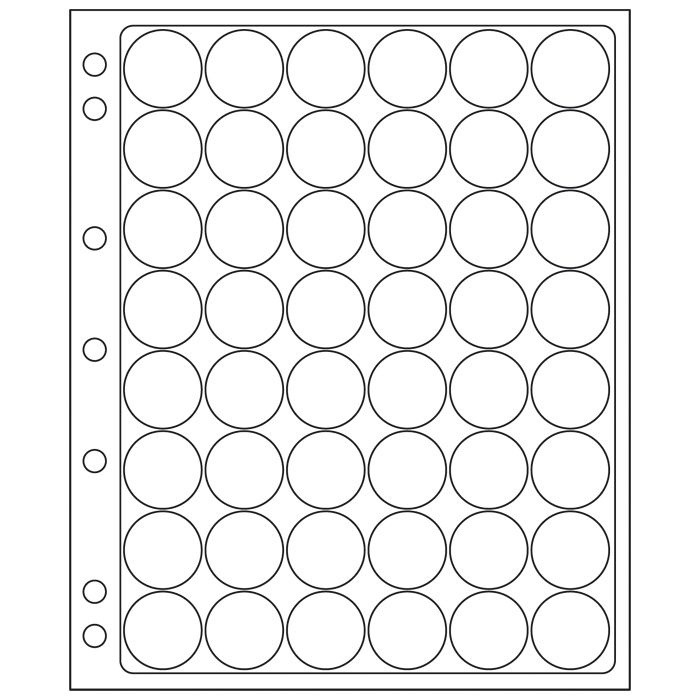 Page Setup for Quarters in Capsules