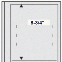 Dual Blank Page 1 Pocket For Sheets