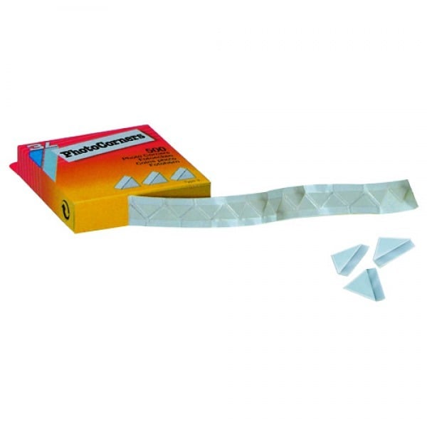 Small Corner Mounts - Archival Corners Self Adhesive Small Corner Mounts - Archival Corners Self Adhesive